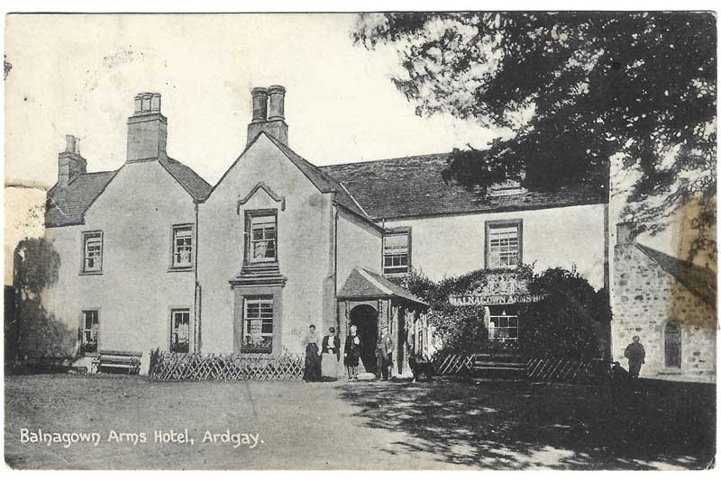 Balnagown Arms Hotel: The inn around which Ardgay village was built
