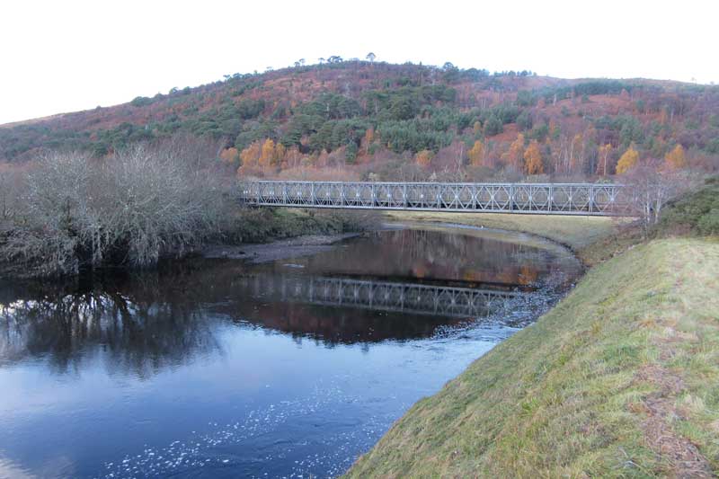 The Army Bridge over the River Oykel