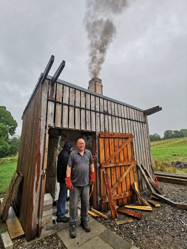 Nigel Webster: “Watching a lump  of clay being converted to a pot is a meditative experience”