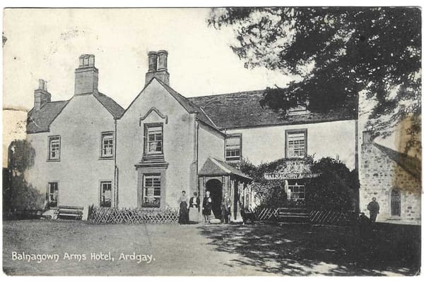 Balnagown Arms Hotel: The inn around which Ardgay village was built