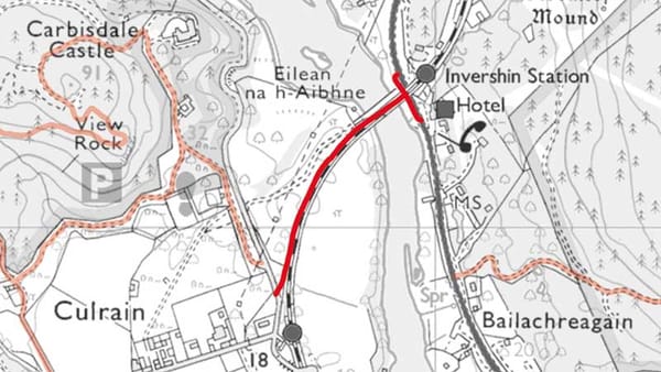 Culrain - Invershin core path